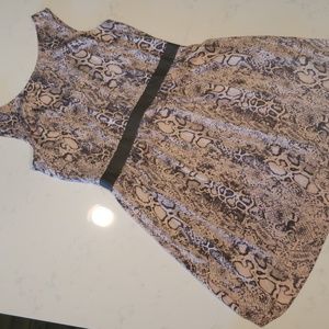 Mossimo snake print dress